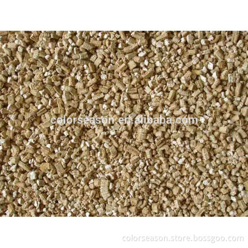 Expanded vermiculite board for fire resistance
